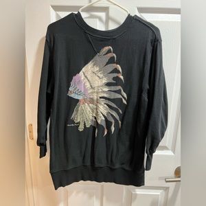 Ralf Lauren Sweatshirt Black Size XS